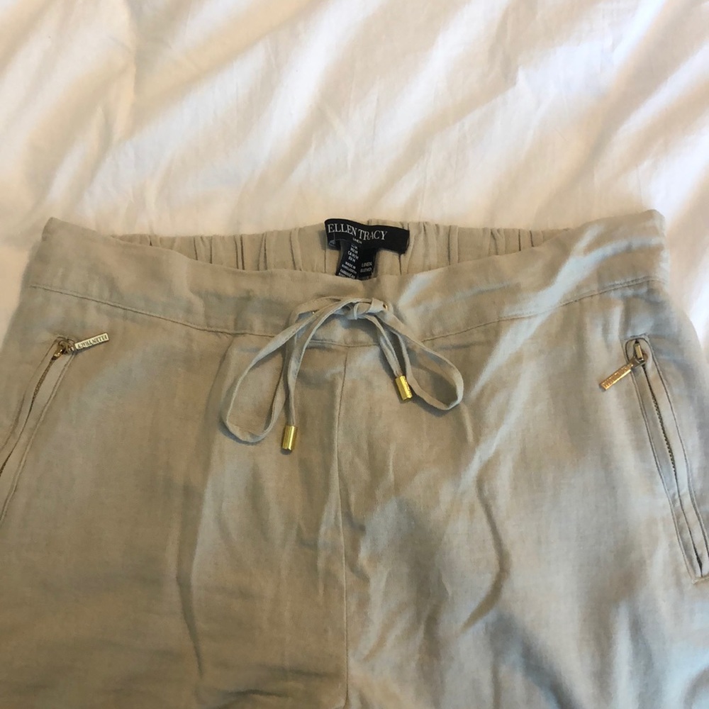 Linen Capri
